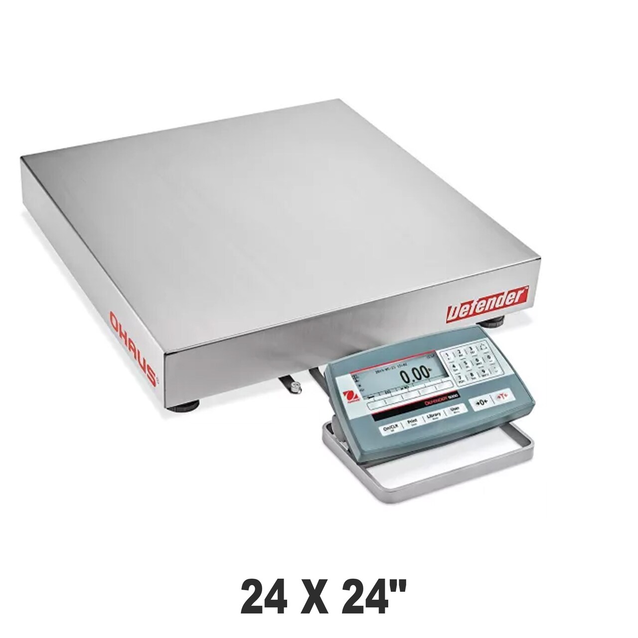 24" x 24" Scale Platform for Heavy Duty Weighing 500 lbs. x 0.02 lb.